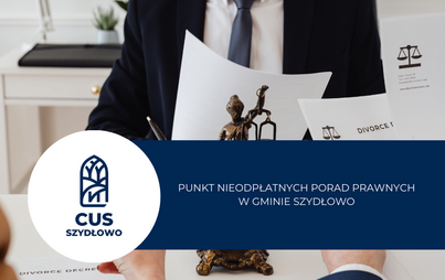 Zdjęcie do Punkt nieodpłatnych porad prawnych  w Gminie Szydłowo 