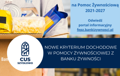 Zdjęcie do Nowe kryterium dochodowe - Bank Żywności 