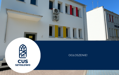 Zdjęcie do 03.04.26 r. CUS czynne kr&oacute;cej- do godziny 13:00!
