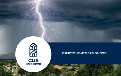 Zdjęcie do Ostrzeżenie meteorologiczne !